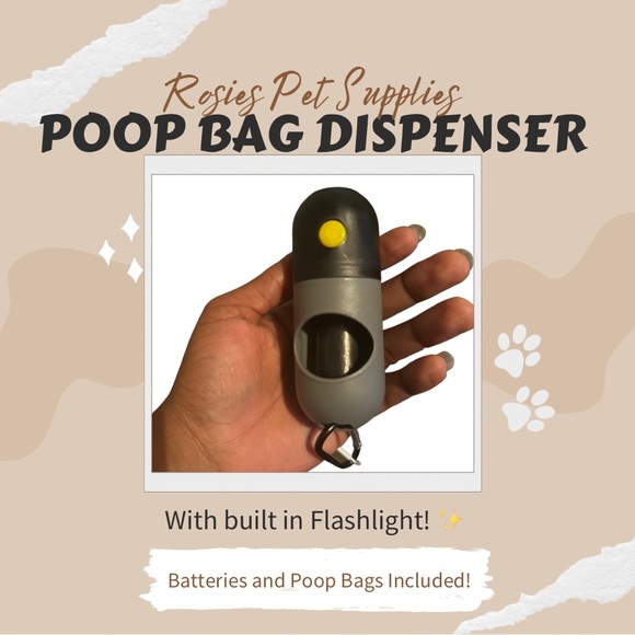 Adventure Bundle Essentials, poop bag dispenser flashlight dog treats keychain - Picture 5 of 11